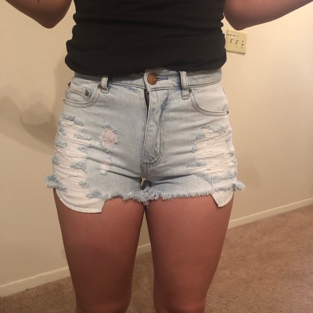 Aeropostale high waisted shorts